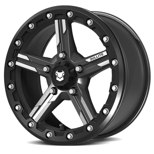 Bullite Wheels BT-09 UTV/ATV Gunmetal Rims 15x7