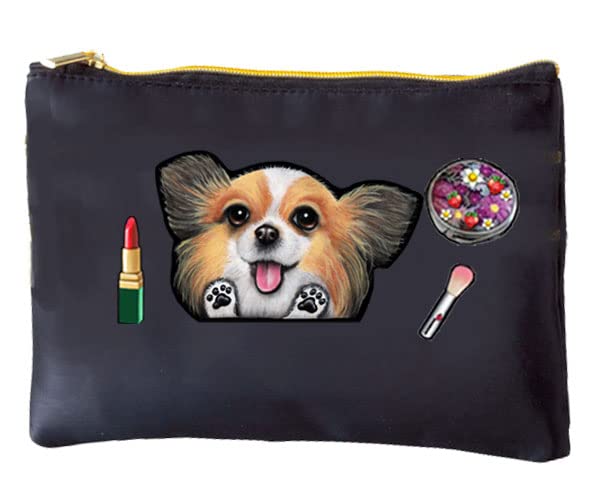 Amazon | 犬 ポーチ / パピヨン12/雑貨/グッズ/オリジナル | petchan