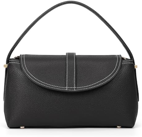 T Lock Women Handbags,Crossbody Bag for Women Trendy Vegan Leather Hobo Handbag Purse