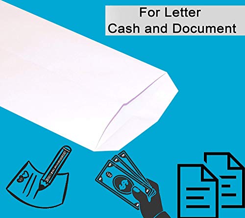 Image of True-Ally 100GSM Paper White A4 Size Envelope Ideal For Home Office Secure Mailing | Thickness - 100 gsm | 10 x 12 inch (Pack of 250)