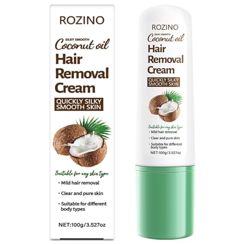 Hair Removal Cream,Infused with Coconut Oil for Gentle Hair Remover Cream