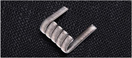 GFV Staple Staggered Fused Clapton Flat (0.1x0.3) x2+28GAx3+38GA+28GAx2+38GA Ni80 Prebuilt Wire for Craft Hobby Use – 10PCS