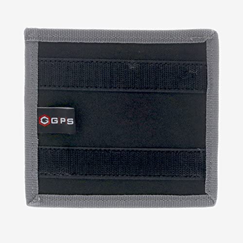 G.p.s. Universal Magazine Holder | Holds 3 Handgun Mags | Durable Tactical Hook & Loop Magazine Organizer For Range Shooting & Tactical Defense #TOP5