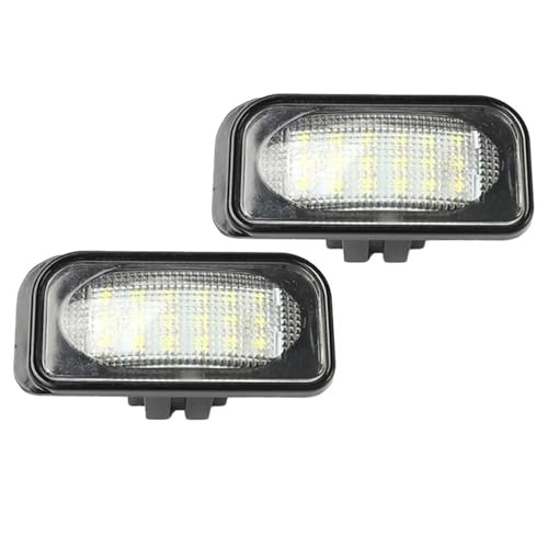 Luz de matrícula LED para Benz W203 4D Sedan bombilla de repuesto homologada