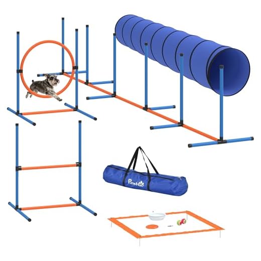 PawHut Complete 8-in-1 Agility Training Set