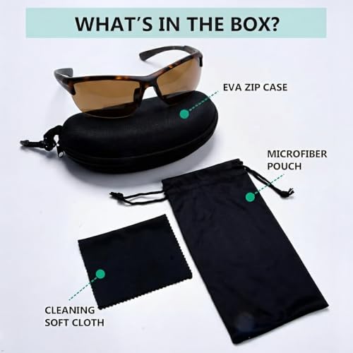 Image of Eyekepper Bifocal Sunglasses for Women Men, Rectangular Frame | Outdoor Sports Bifocal Reading Sunglass, with Readers Built in, Mens Tinted Sun Reader Bifocals, Ladies Cheater,Wrap Half Rim