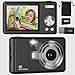 Digital Camera, 44MP 1080P Portable Digital Cameras for Beginner Kids Vlogging Camera with Anti Shake,2.4" LCD Screen, Fill Light, 32GB Memory Card