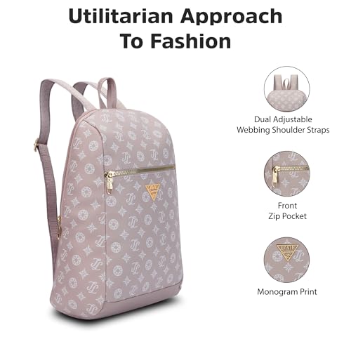 Image of Lavie Signature Women's St.Louis 11L Fashion Backpack for Women | Compact Backpack | Ladies purse | Stylish Shoulder Bag | Gift for Women
