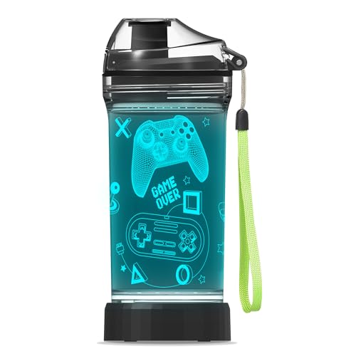 With Video Game Design 3d Glowing Led Light-tritan Bpa Free,