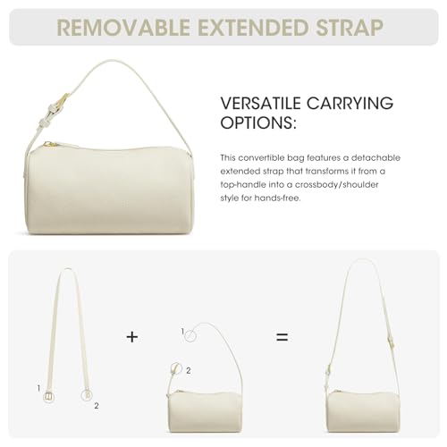 Image of Kattee Leather Crossbody Bags for Women, Crossbody Purses for Women, Small Hobo Bags with Adjustable Strap