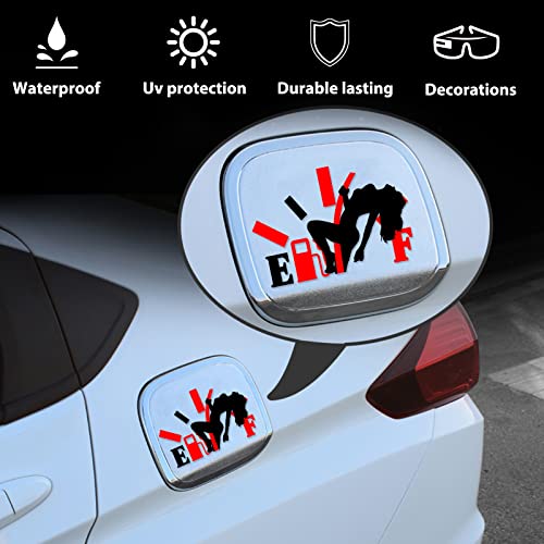 Hot Girl Funny Car Stickers, High Gas Consumption Decal, Fuel Gage Empty Vinyl Reflective Dent Fix Sticker And Decal, Beauty Stickers For Jeep Men Van Trucks Motorcycle Laptop Skateboard Luggage Water Bottle Bumper Decal Num1 #TOP5
