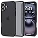 Produktbild Spigen für iPhone 16 Hülle [Anti-Yellowing] Ultra Hybrid Case Handyhülle Schutzhülle Cover Transparent Durchsichtig Dünn Slim -Frost Black