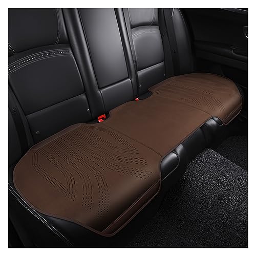 Housse de siège de voiture arrière marron tapis protection auto universel