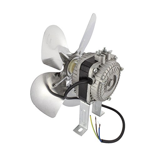 Europart Universel réfrigérateur Moteur de Ventilateur et kit de Support de Montage, 7 W