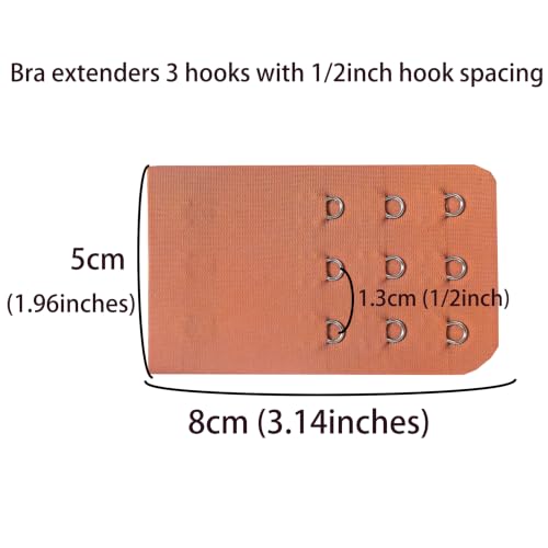 Image of SAMGU Women's Bra Extenders 2 Hook /3 Hook /4 Hook /5 Hook /6 Hook Soft Stretchy