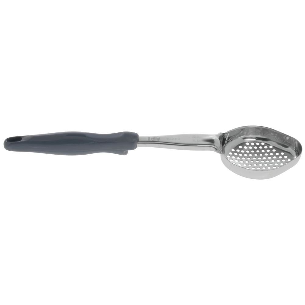 Vollrath 4 Oz. Gray Perforated Oval Spoodle Utensil