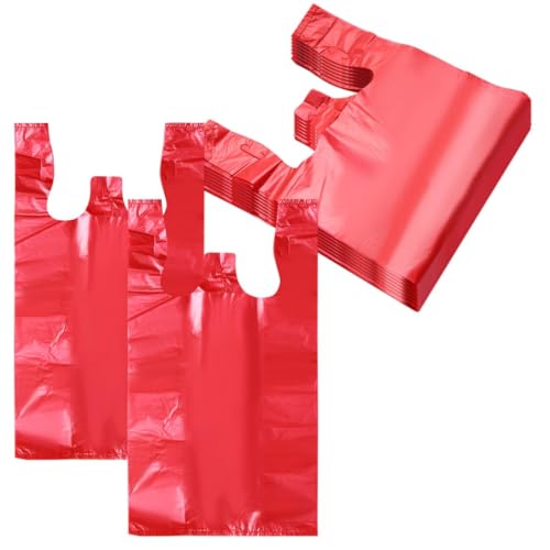 ROYALNA 100ct Plain Red (12" x 6.5" x 21") Plastic