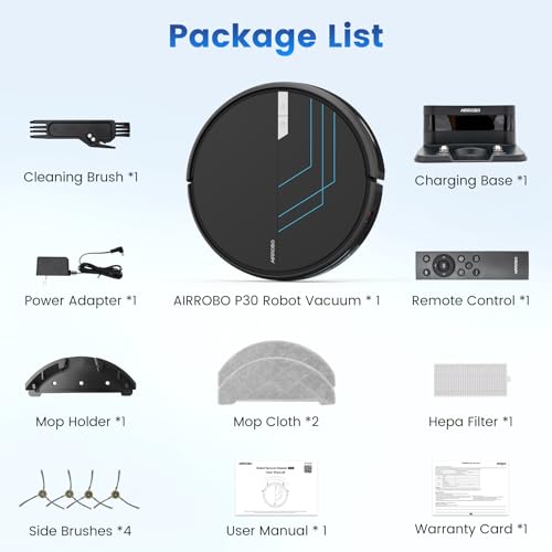 AIRROBO Robot Vacuum and Mop P30 の商品画像 6
