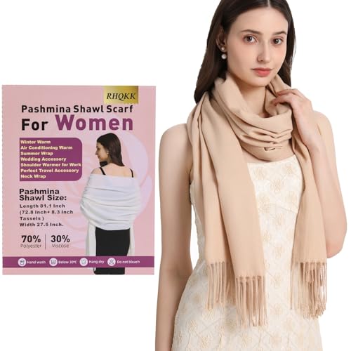 Pashmina Scarf Shawl and Wraps for Evening Dresses Scarves for Women Wedding Bridesmaid Winter Warm Shawls