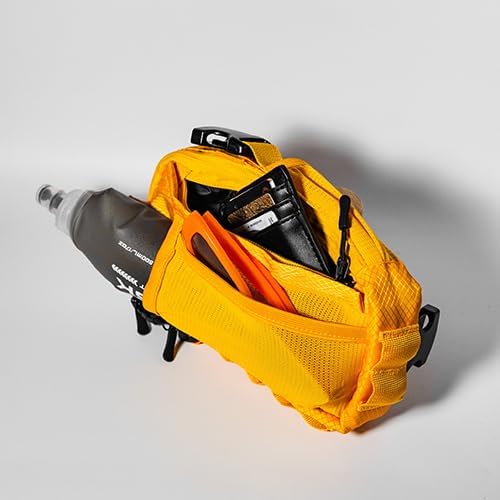 RaveRunner® Collapsible Soft Flask Water Bottle for Hydration Vests and Running Packs 17oz (500mL)