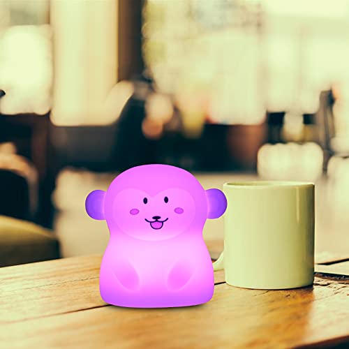 Lámpara Mesita Infantil Silicona Mono LED Multicolor miniatura 6