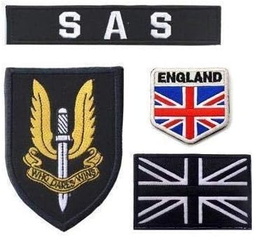 Amazon Tera パッチ ワッペン ベルクロ Sas イギリス 特需部隊 サバイバル サバゲ ミリタリー 軍隊 コスプレ ブラック ワッペン アップリケ 通販