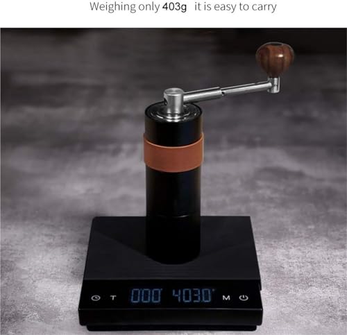 Cafetera manual portátil Cezve con molinillo ajustable miniatura 6