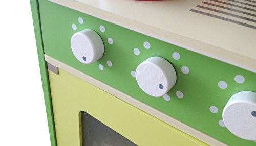 Berry Toys My Cute Green Wooden Play Kitchen