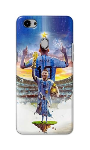 Image of Printed Hard Back Cover for Oppo F7 Back Cover (Famous Football Player -J2) -190724(EA)