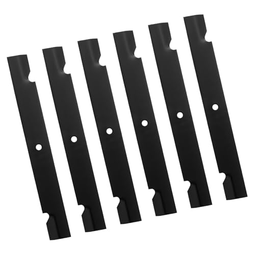 5101755S Lawn Mower High Lift Blades for Ferris Scag Bad Boy 61 Inch Mower Decks - Heavy Duty Blade Replaces 5101755 5020842 20842S 481712 A48111 481708 482879-6 Pack