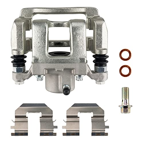 Image of KAX Brake Caliper Compatible for Hyundai Sonata 2011-2014, Kia Optima 2011-2015 2.4L, Hyundai Sonata 2015 2.4L, Rear Left Driver Side, 19-B6457 Automotive Replacement Brake Caliper