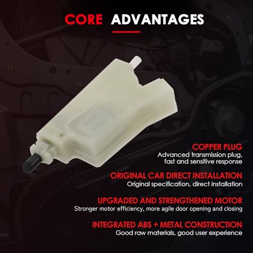 Image of CCIYU Fuel Door Door Lock Latch Actuator for Nissan for Maxima 2002-2008,for Murano 2009-2012, for Quest 2004-2009 Door Latch Lock Actuator Replace 78850-5Y70A