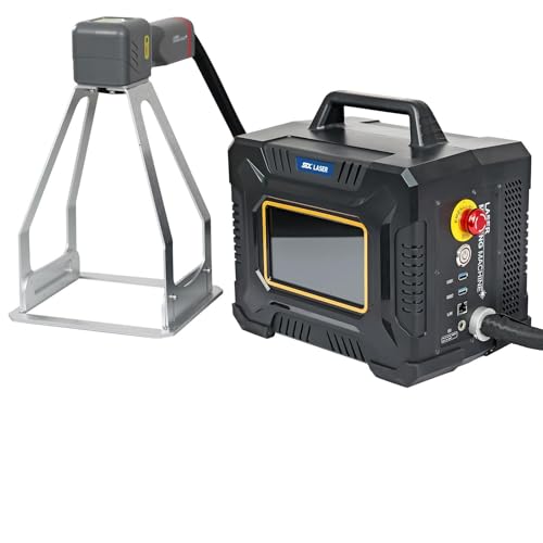 Image of SFX 60W Fiber Laser Engraver for Metal Handheld Fiber Marker, Portable Laser Marking & Engraving Machine for Metal 150x150mm Working Area, Industrial Class 1 Engraver (0.39mW Output)