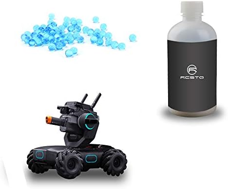 BonFook 30000pcs Crystal Bullet for DJI RoboMaster S1 Supplement Accessories Tank Toy Water Pearls Soft Foam Bullet Swelling Hydrogel (Blue)