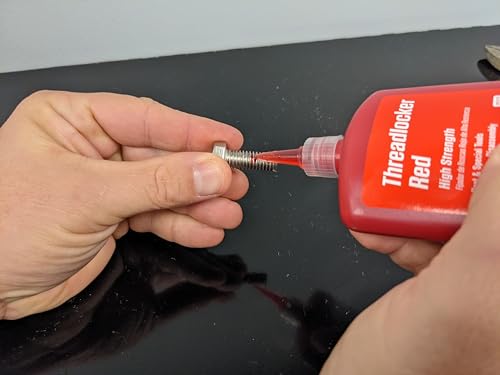 Image of Permatex 27140 High Strength Threadlocker Red, 36 ml