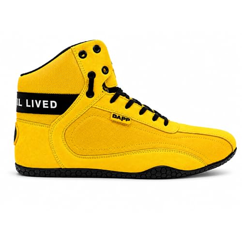 Image of Dapp X-Series Weightlifting Gym Shoes for Men and Women | Leather Suede Exterior | Signature Flat Sole | Padded Interiors for Stability | Smart Cushioning | Wide Toe Box