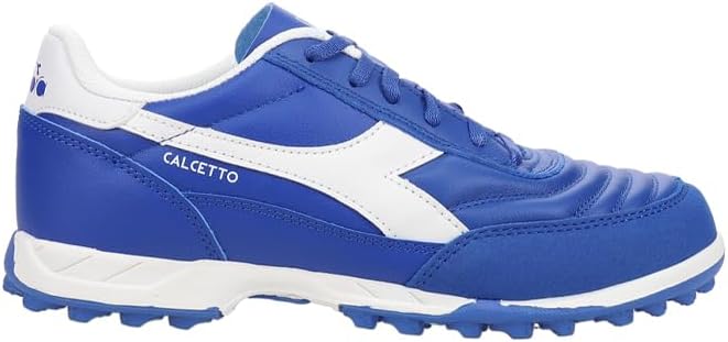 Diadora Kids Boys Calcetto Ii Leather Turf Soccer Cleats - Blue