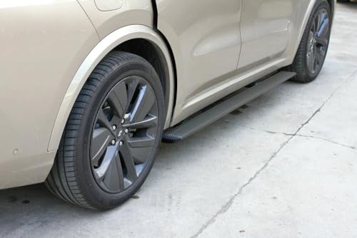 Estribos Eléctricos para Rivian R1S 2022-2026 Negro miniatura 6