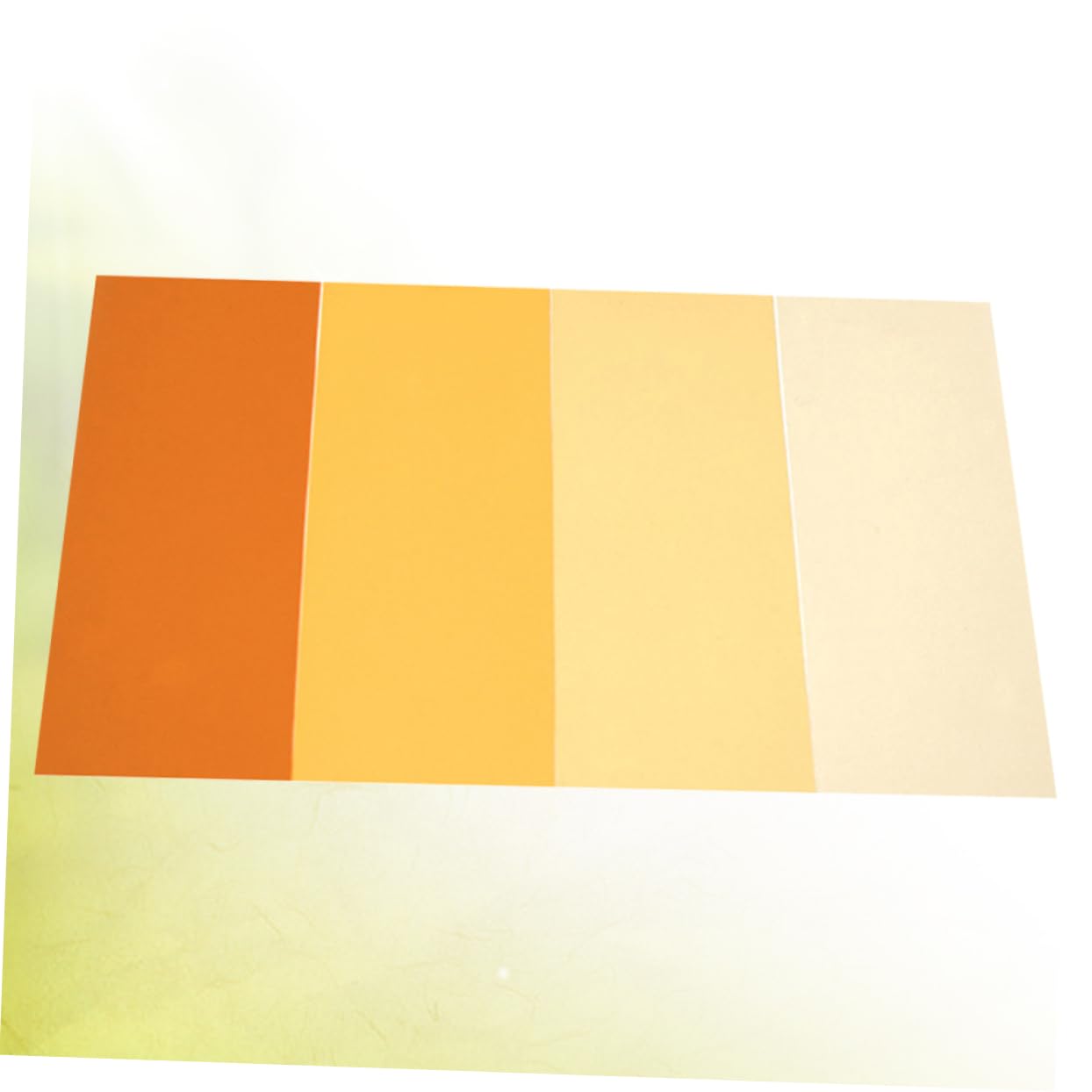 Uonlytech 4stücke Lichtfilter Transparente Farbfolien für Bühnenfotografie Film und Videoanwendungen Korrekturlichtfolien
