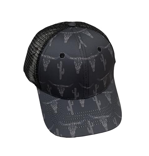 Gorra Beisbolera Trucker Charcoal Bull