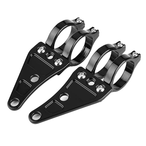Fixation phare de moto et pinces de support de fourche 38-41mm pour lampe frontale auxiliaire