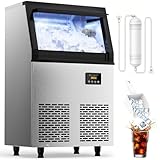 Coolski Commercial Ice Maker Machine 120...