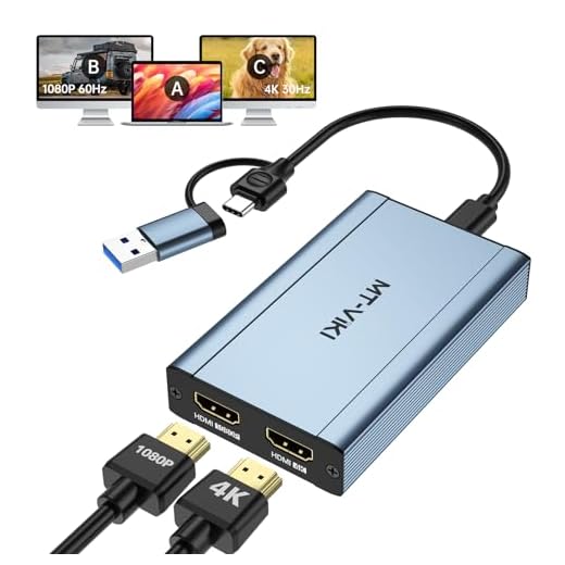 MT-VIKI HDMI Splitter for Dual Monitors