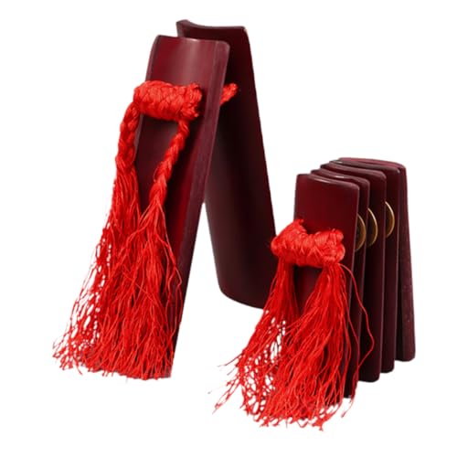 GOOHOCHY 2pcs Bamboo Chinese Allegro Boys and Girls Traditional Instrument for Performance