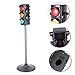 Yardwe Traffic Light Model Interactive Cognitive Traffic Signal Plaything for Early Learning Bright Colors Engaging Design Promotes Safety Awareness