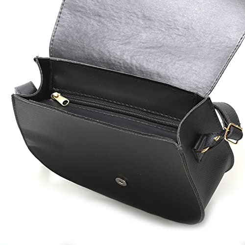 Bolsas Femininas Grande, Pequena e Carteira Santorini Handbag (Preto)