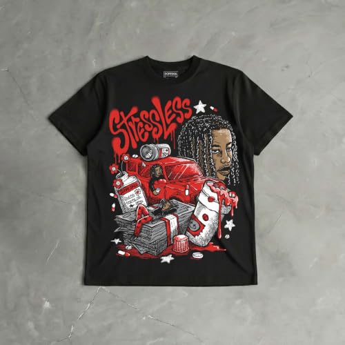 Image of DopeSkill Graphic Tee Streetwear Hip Hop Hypebeast Street Style Unisex T-Shirt Sneaker Colour Matching Shirts Cool Flexing