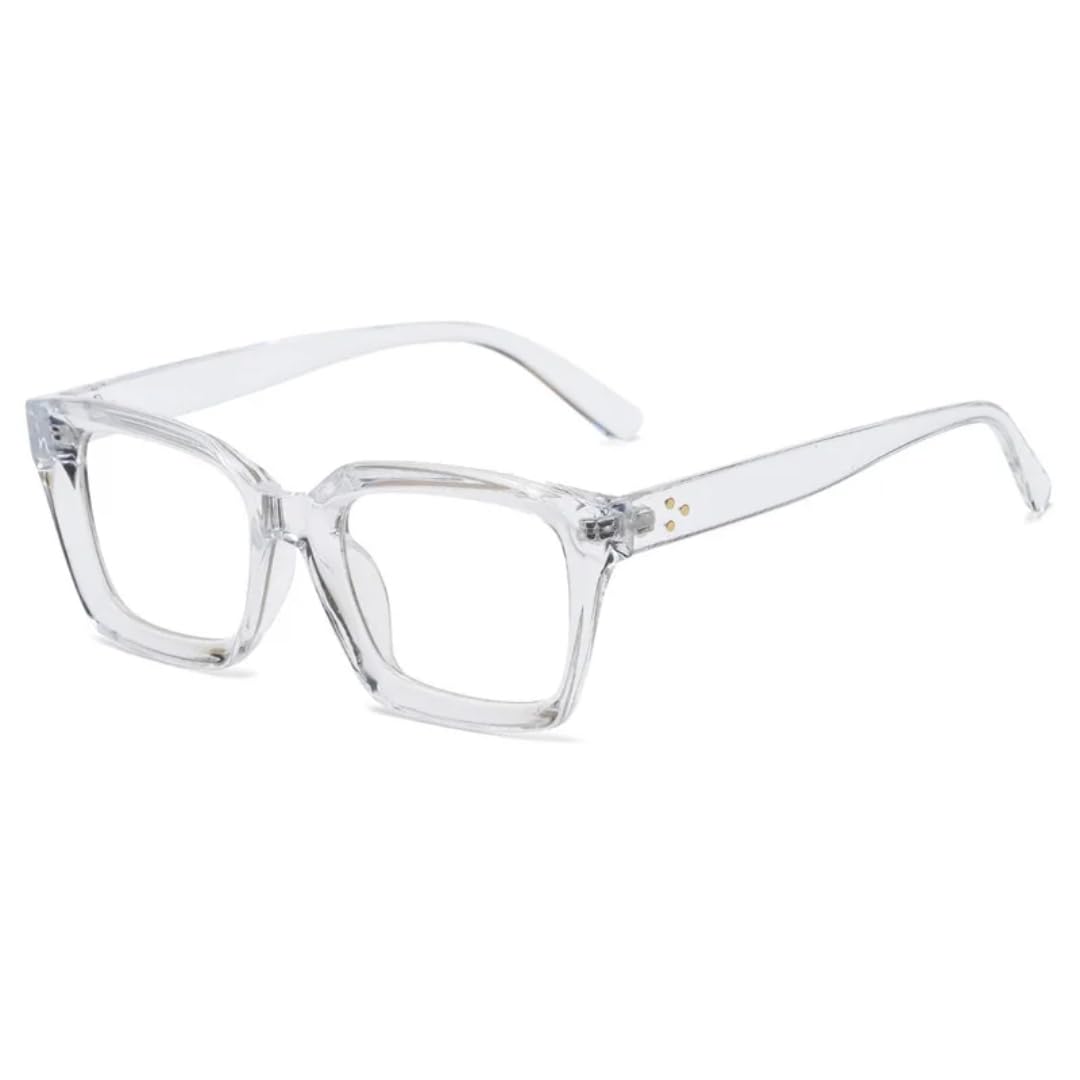 Monturas de gafas de sol retro mujer transparentes y monturas de moda 8