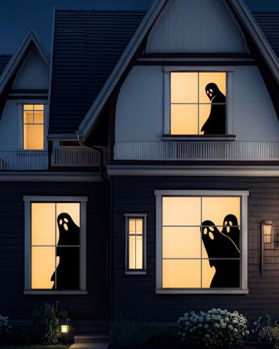 Amazon – Halloween Window Decorations Tall Ghost Window Silhouettes 3 Pack - image 1