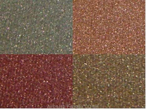Hair Chalk Coloring - metallic set